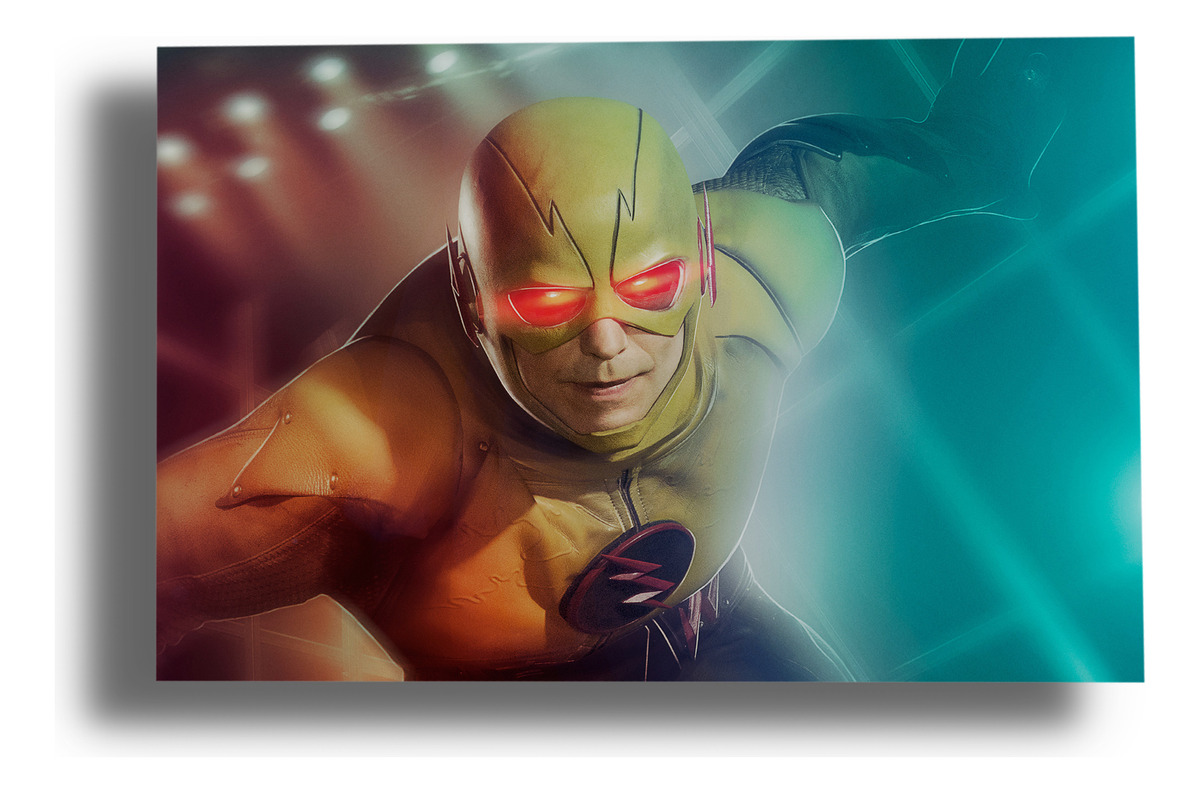 Cuadro Eobard Thawne 135 70x100 Mdf Memoestampados
