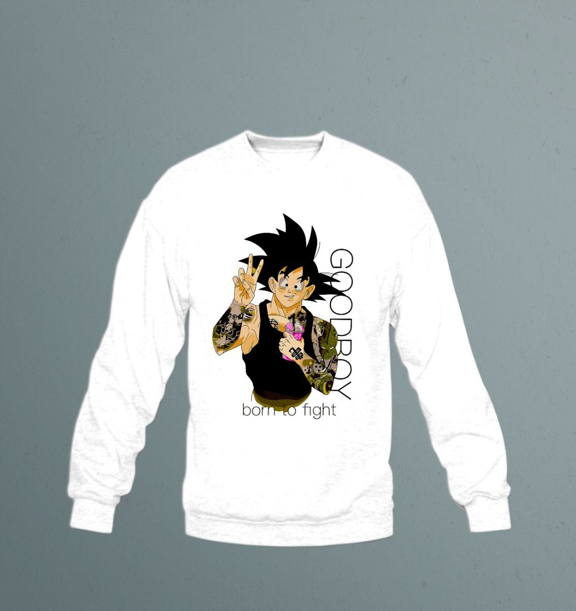Buzo Goku Goodboy Memoestampados - Imagen 5