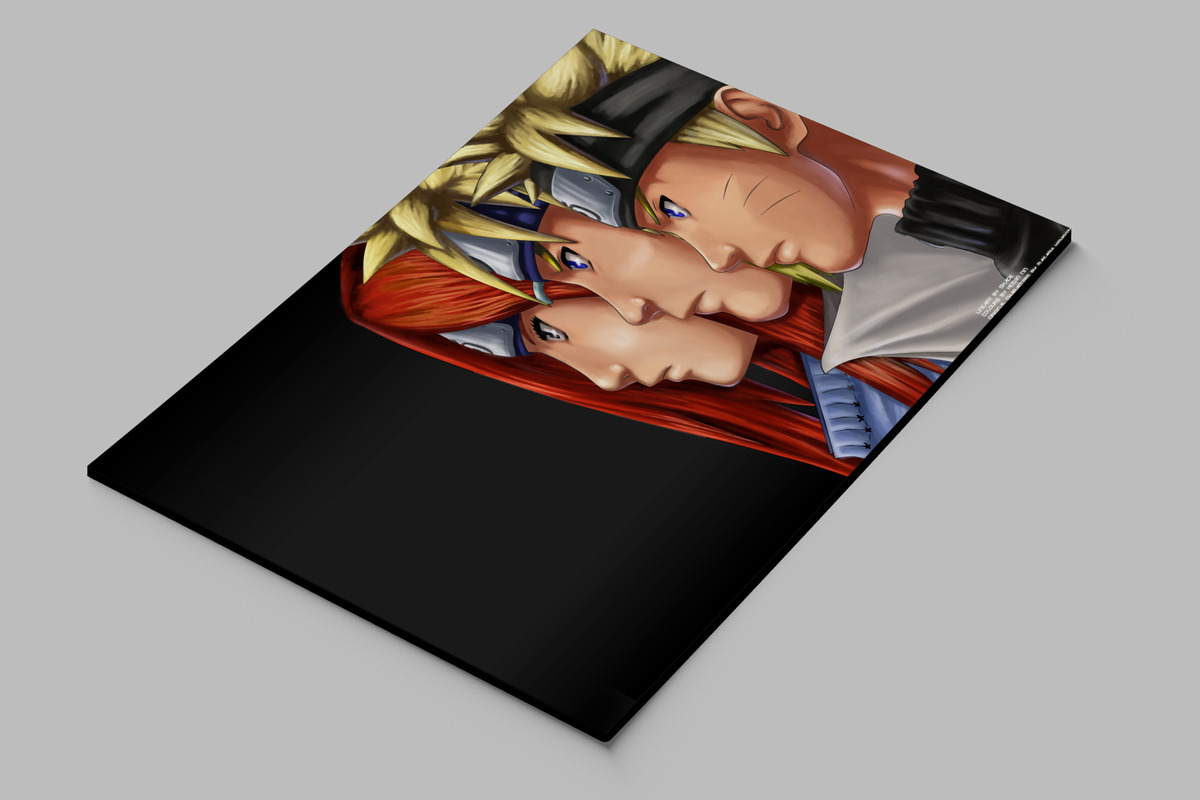 Cuadro Naruto 458 50x70 Lienzo Memoestampados - Imagen 2