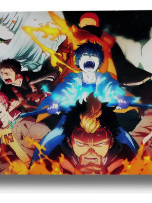 Cuadro 314 Blue Exorcist 30x40 Mdf Memoestampados