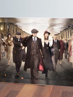 Cuadro Peaky Blinders 543 50x70 Mdf Memoestampados