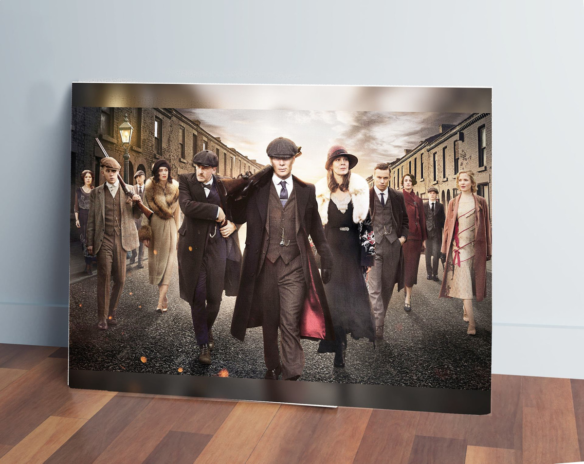 Cuadro Peaky Blinders 543 50x70 Mdf Memoestampados