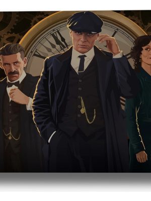 Cuadro Peaky Blinders 544 50x70 Mdf Memoestampados
