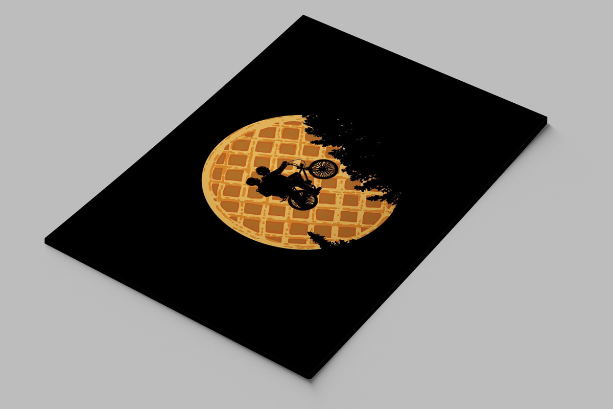 Cuadro Stranger Things 552 50x70 Mdf Memoestampados - Imagen 2
