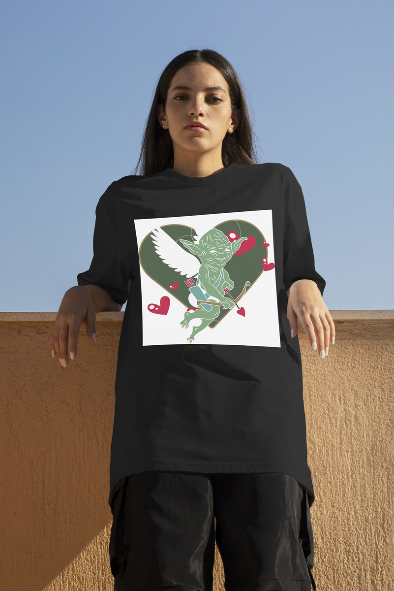 Remera: Yoda Valentin Memoestampados - Imagen 3