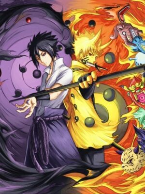 Impresion Lamina Naruto 30x40 Memoestampados