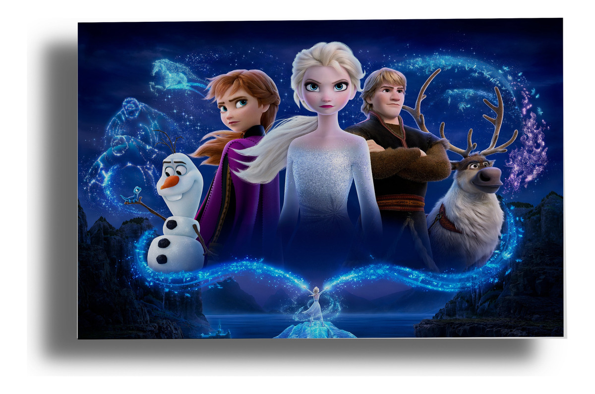Cuadro 233 Frozen 2 40x53 Mdf Memoestampados