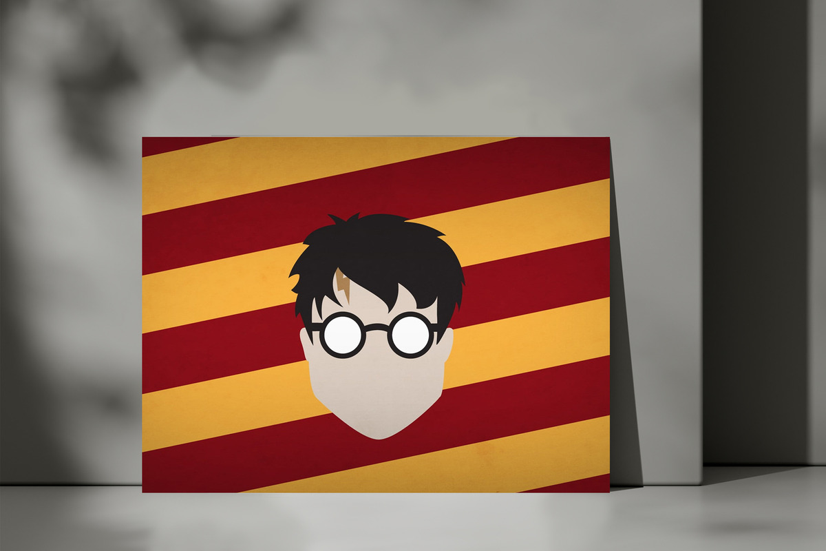 Cuadro Harry Potter Minimalista 23 30x40 Mdf Memoestampados - Imagen 3