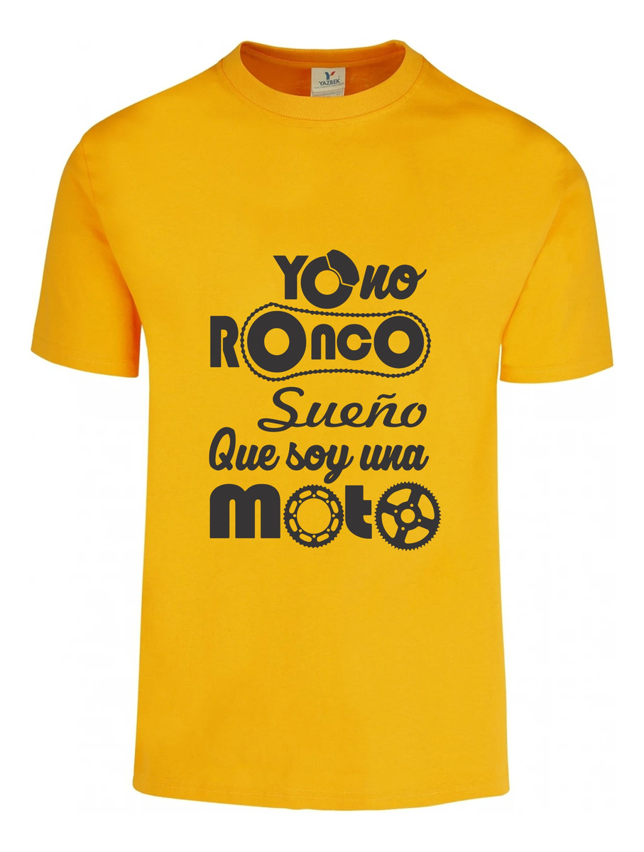 Remera: Yo No Ronco Sueño Que Soy Una Moto Memoestampados - Imagen 11