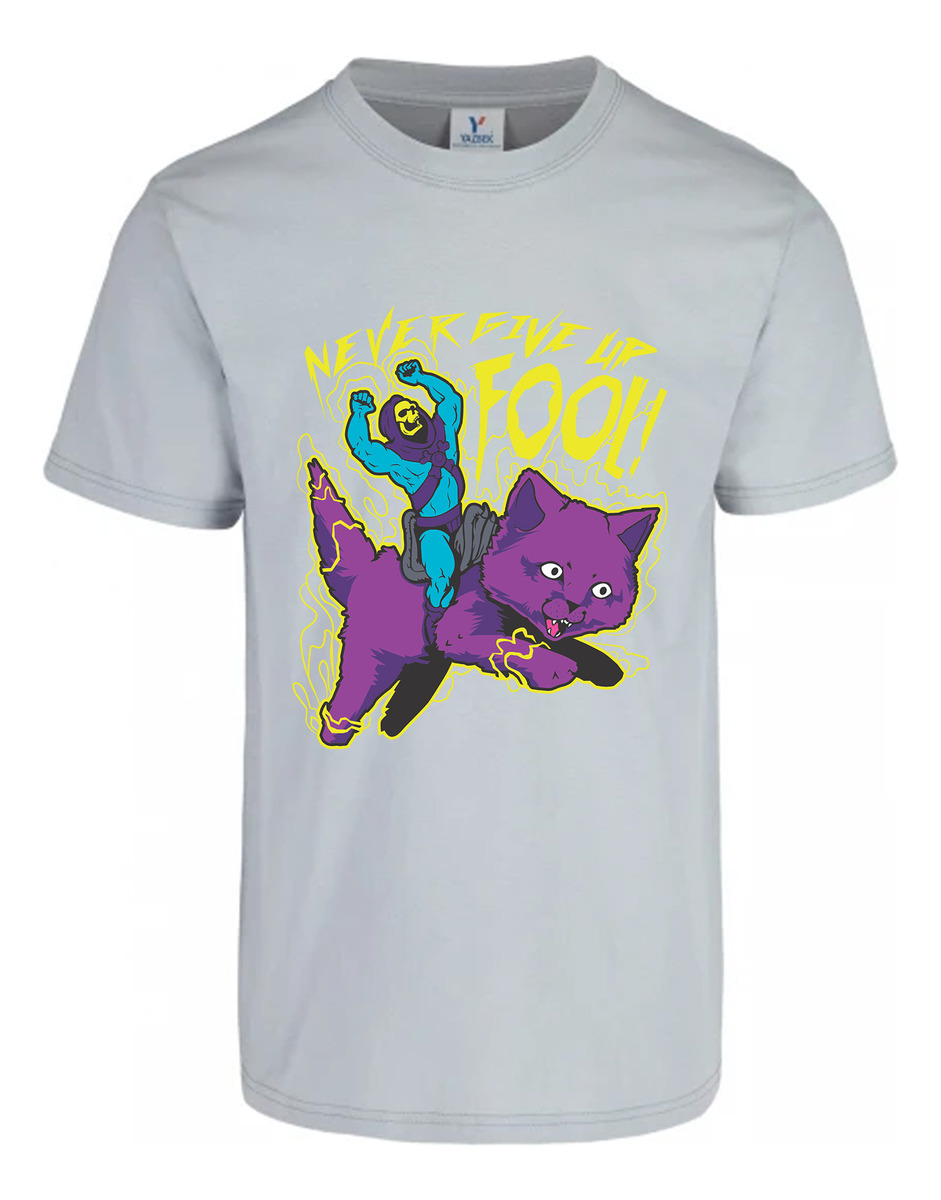 Remera: Never Give Up Fool Memoestampados - Imagen 14
