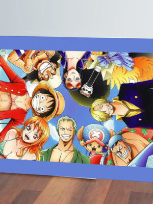Cuadro One Piece Luffy 101 40x53 Mdf Memoestampados