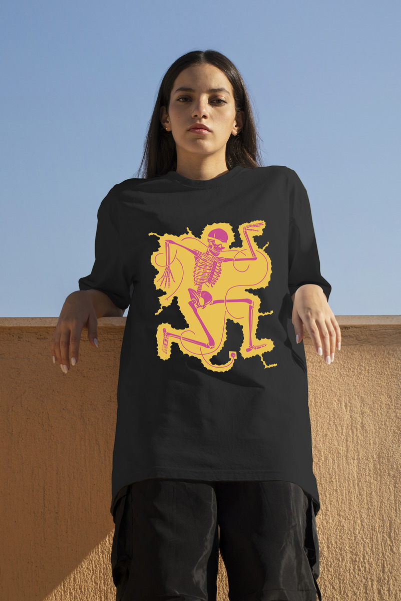 Remera: Skull Electric Memoestampados - Imagen 3