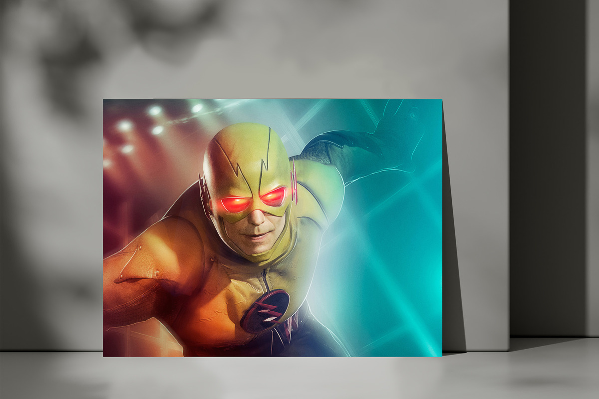 Cuadro Eobard Thawne 135 70x100 Mdf Memoestampados - Imagen 3