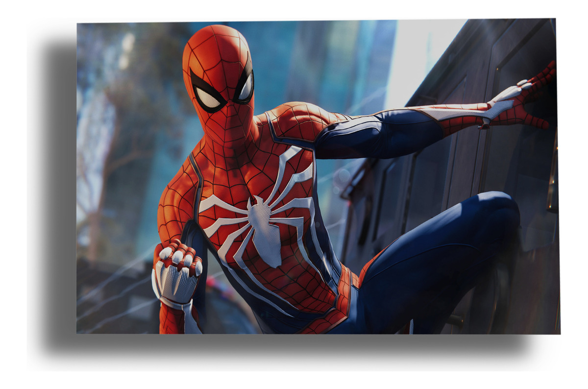Cuadro 270 Spider Man 40x53 Mdf Memoestampados