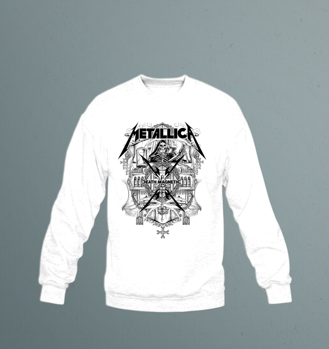 Buzo Metallica Death Magnetic Memoestampados - Imagen 7