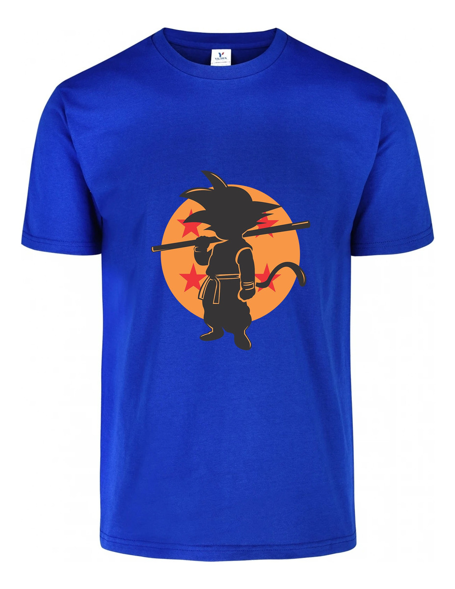 Remera: Goku Silueta 01 Memoestampados - Imagen 2
