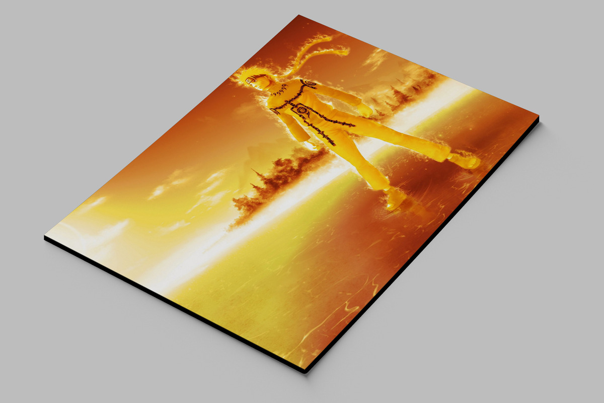 Cuadro Naruto 463 70x100 Mdf Memoestampados - Imagen 2