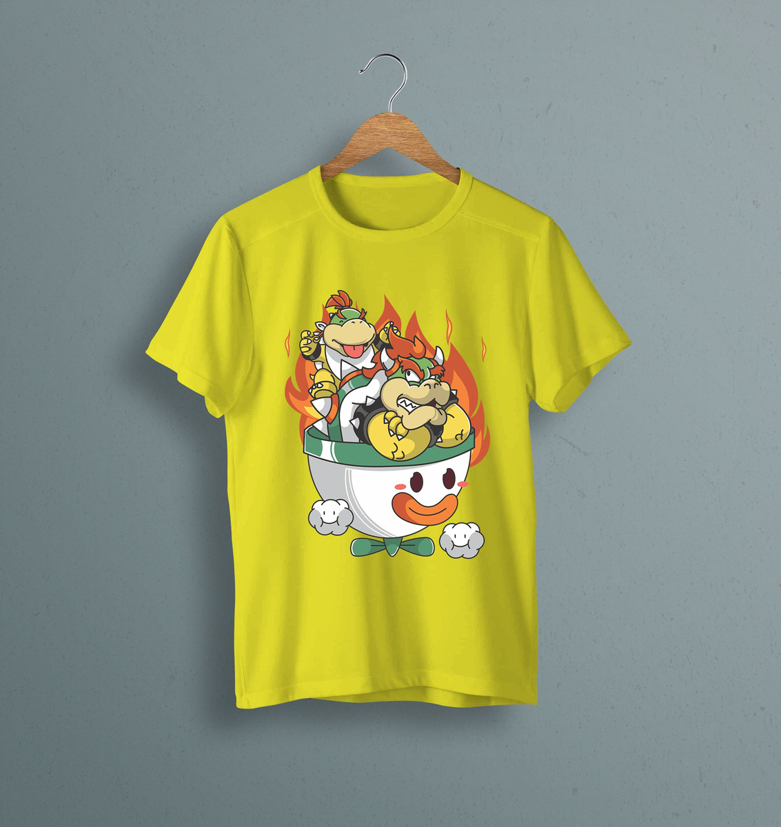 Remera: Bowser _ Bowser Jr 01 Memoestampados - Imagen 10