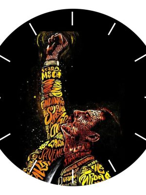 Reloj Mdf 3mm 40 Cm Diametro Freddie Mercury 54