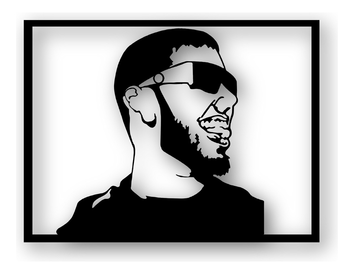 Cuadro Anuel Cara Calado Memo Estampados