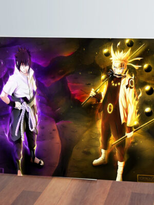 Cuadro Naruto 418 50x70 Mdf Memoestampados