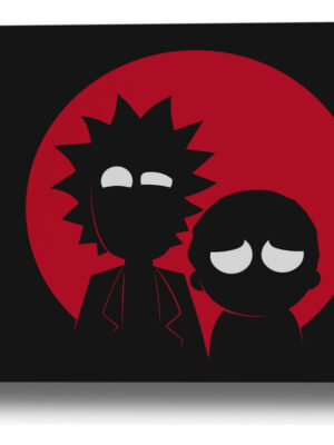 Cuadro 252 Rick Y Morty 3 70x100 Mdf Memoestampados