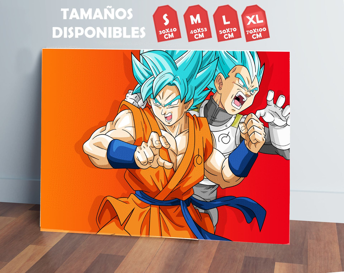 Cuadro Dragon Ball Super 569 70x100 Mdf Memoestampados - Imagen 2