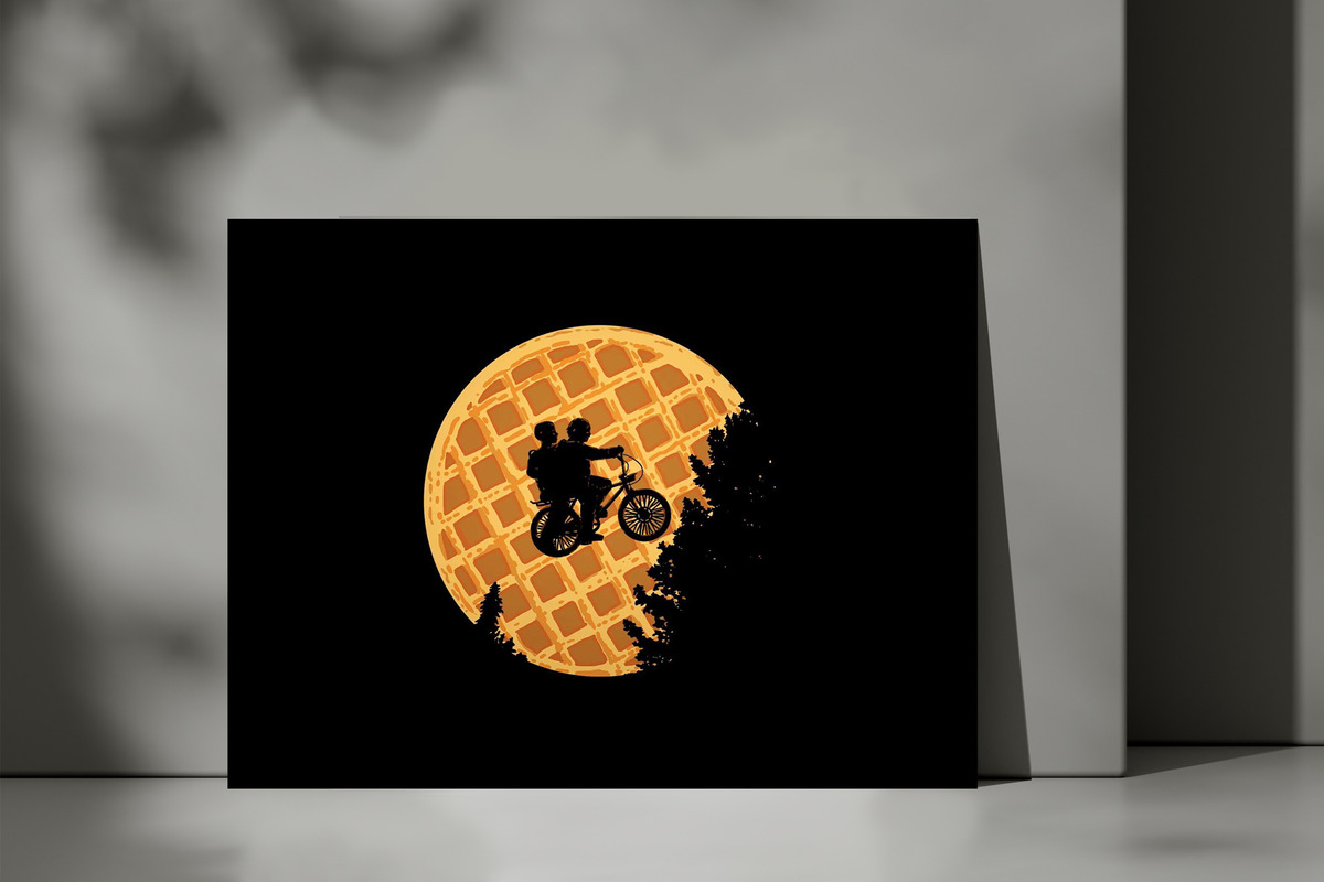 Cuadro Stranger Things 552 50x70 Mdf Memoestampados - Imagen 3