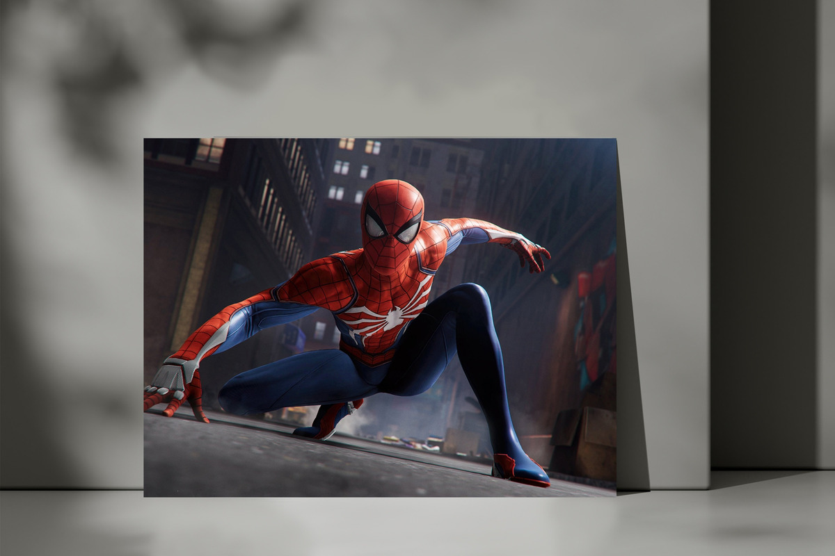 Cuadro 267 Spider Man Marvel 40x53 Mdf Memoestampados - Imagen 3