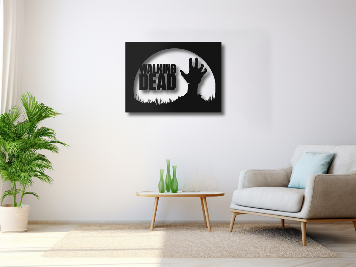 Cuadro The Walking Dead Calado Memo Estampados - Imagen 3
