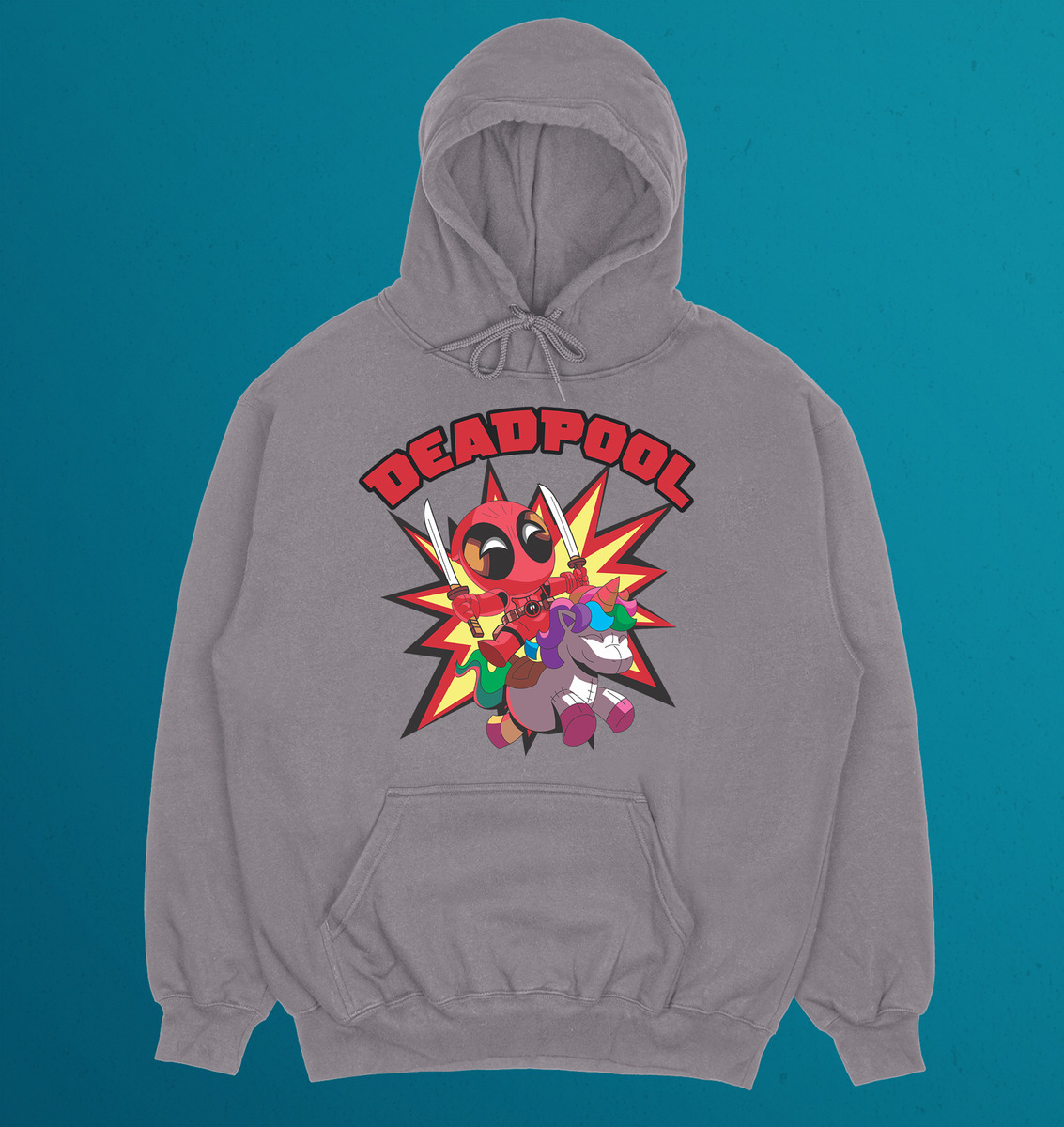 Canguro Deadpool Unicornio Memoestampados - Imagen 6