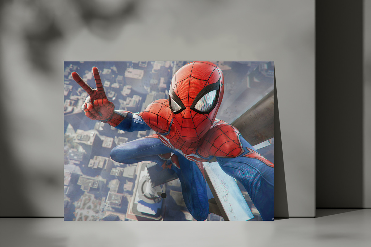Cuadro 217 Spider-man 30x40 Mdf Memoestampados - Imagen 3