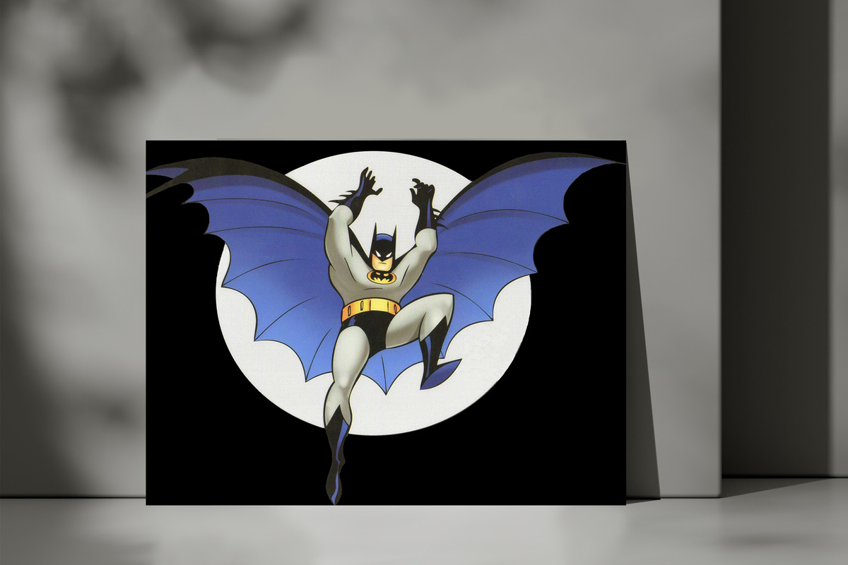 Cuadro Batman 82 30x40 Mdf Memoestampados - Imagen 3