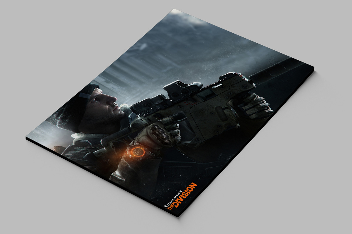 Cuadro The Division 445 40x53 Mdf Memoestampados - Imagen 2