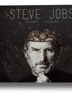 Cuadro Steve Jobs 434 40x53 Mdf Memoestampados