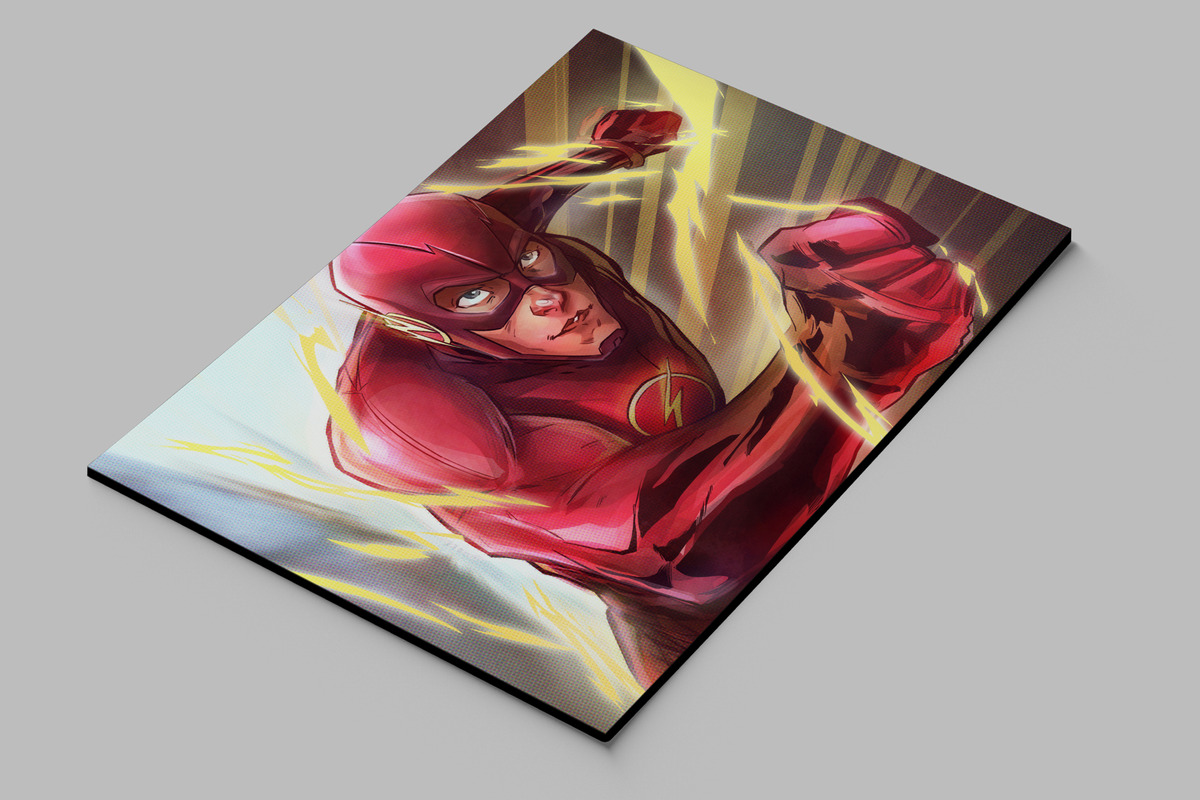 Cuadro Flash 138 50x70 Mdf Memoestampados - Imagen 2