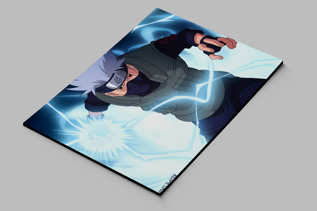 Cuadro Naruto 457 40x53 Mdf Memoestampados - Imagen 2