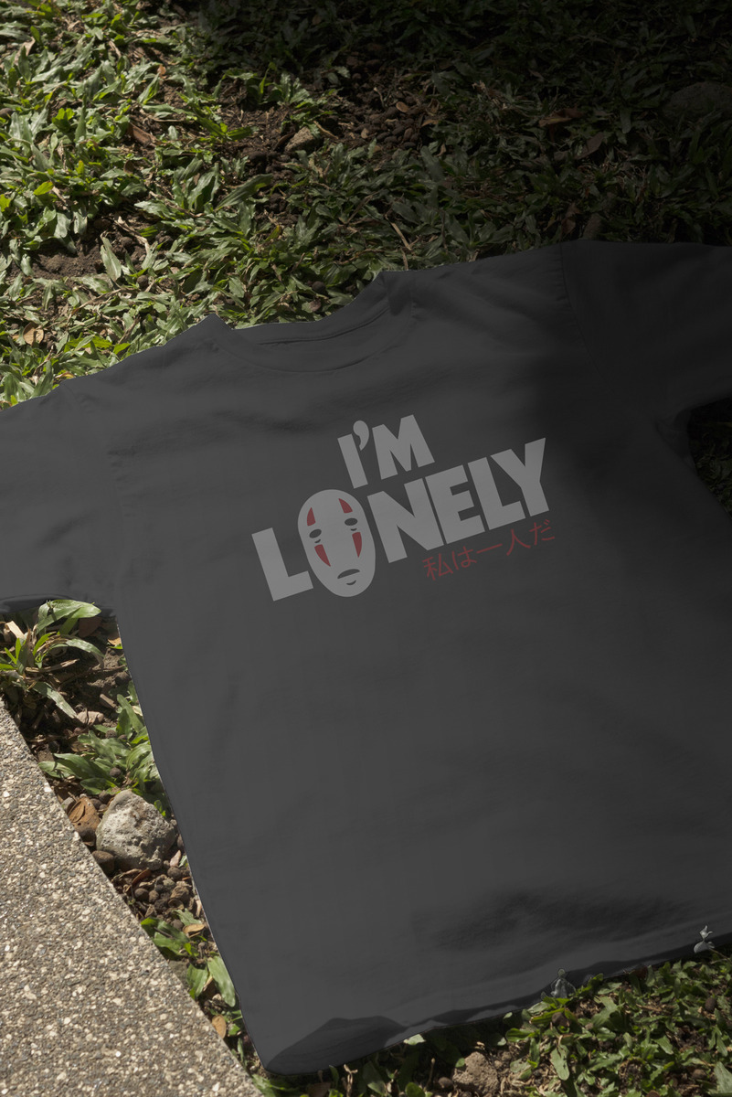 Remera: I_m Lonely No Face Memoestampados - Imagen 3