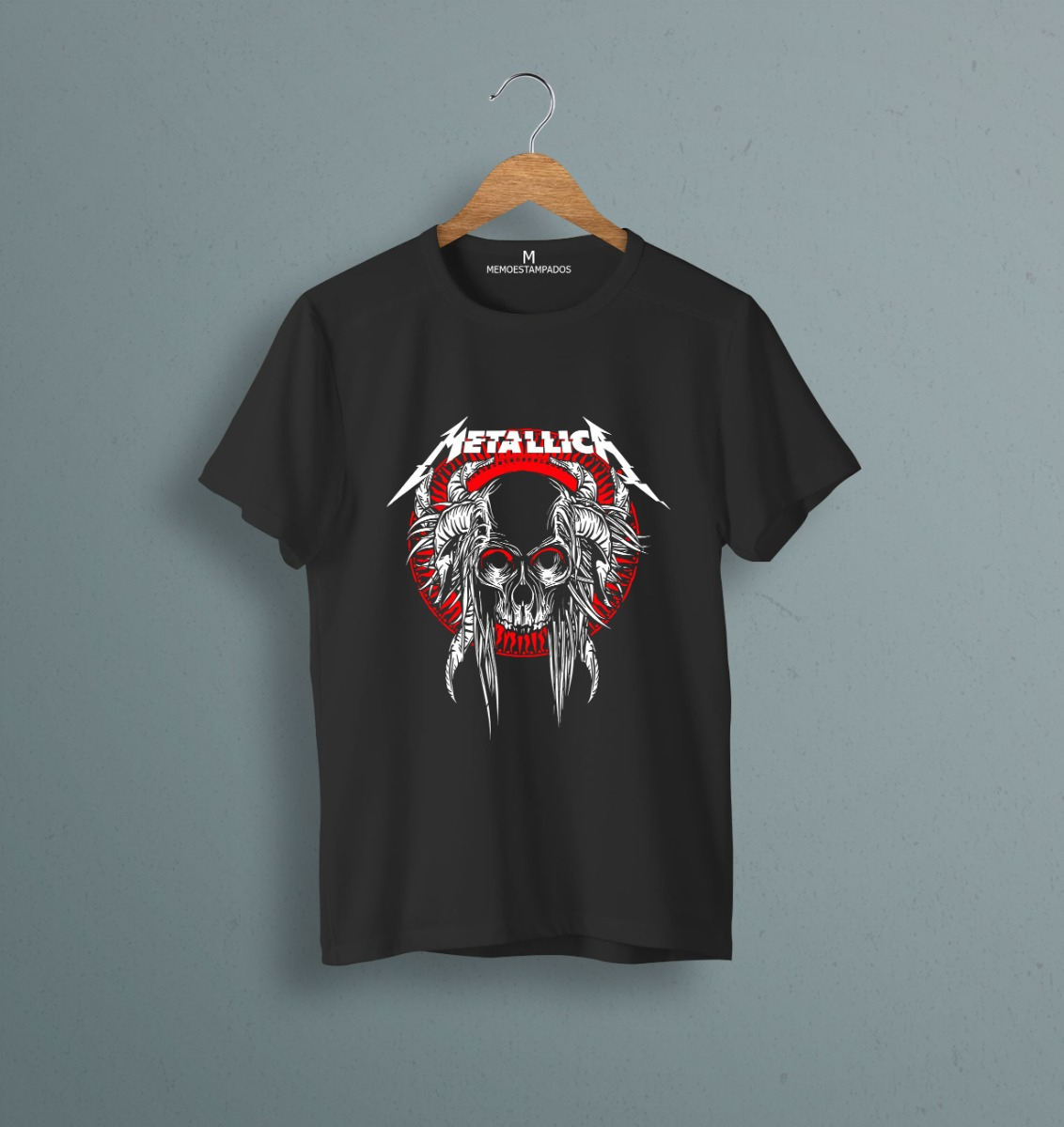 Remera: Metallica 08 Memoestampados - Imagen 7