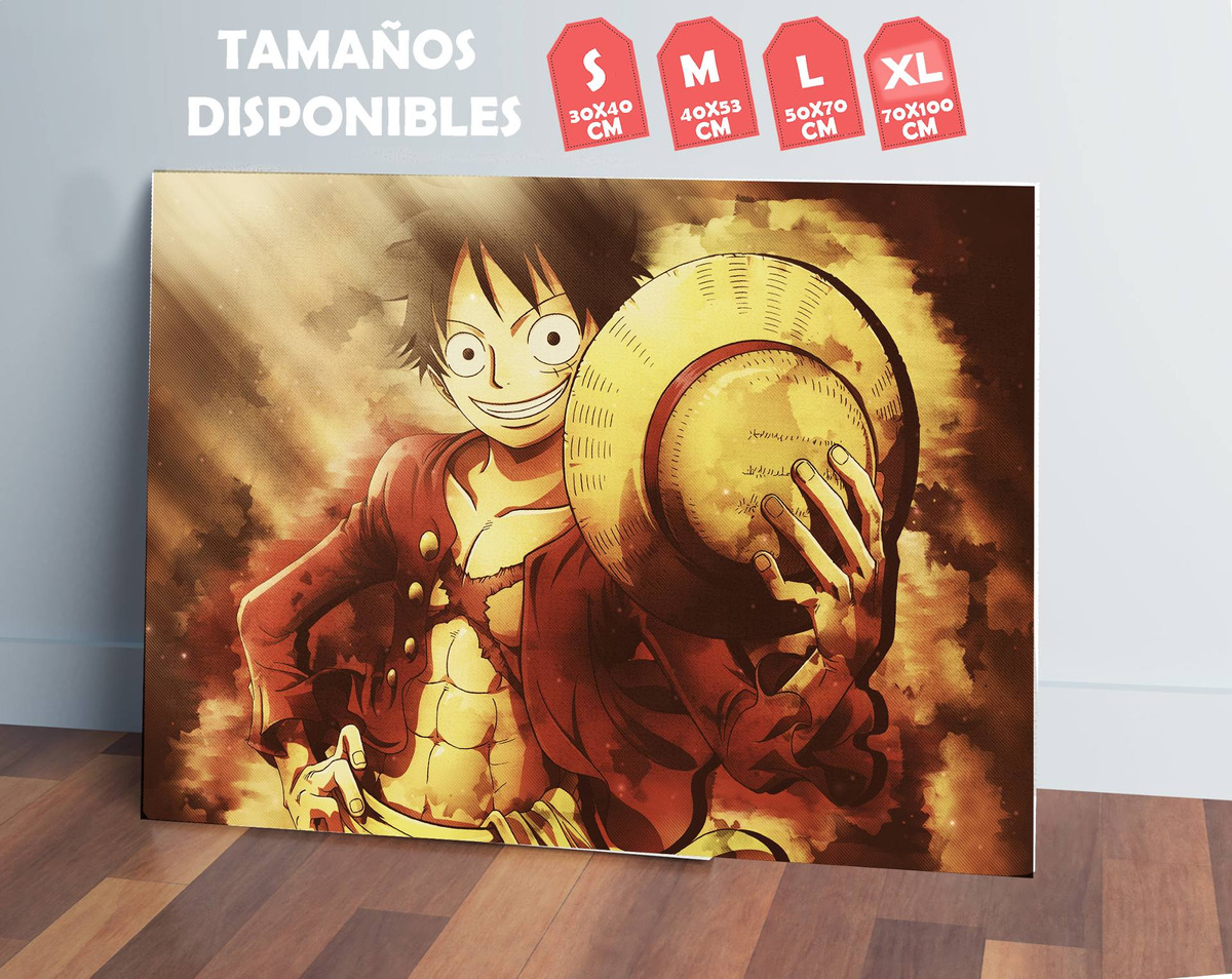 Cuadro 229 Luffy One Piece 3 30x40 Mdf Memoestampados - Imagen 2