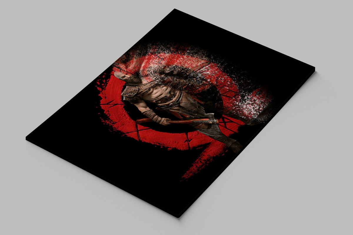 Cuadro 209 Kratos 70x100 Mdf Memoestampados - Imagen 2