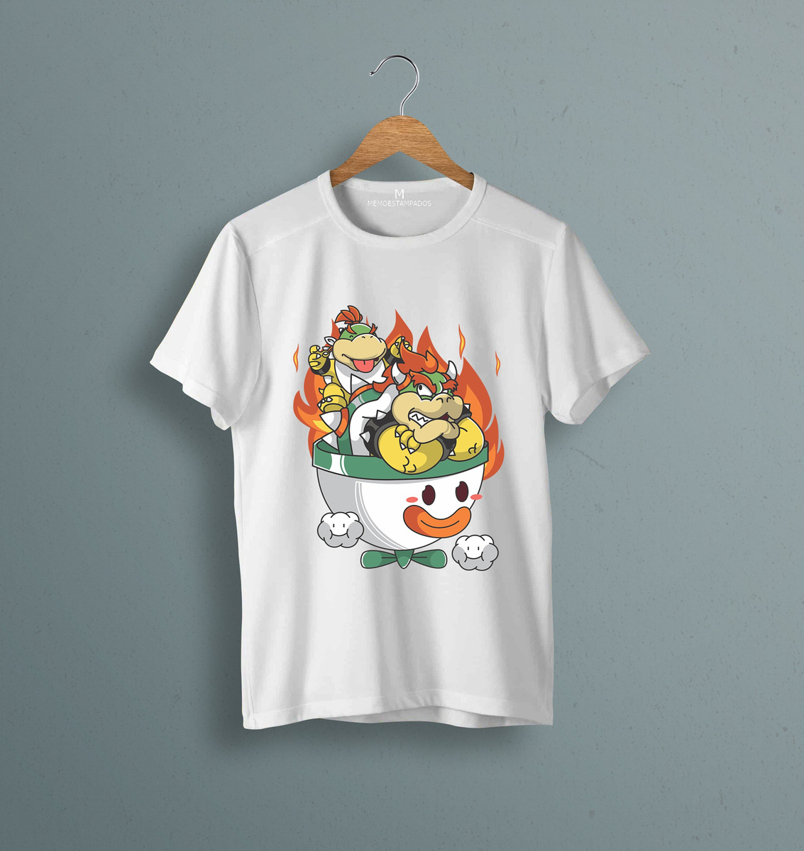 Remera: Bowser _ Bowser Jr 01 Memoestampados - Imagen 14