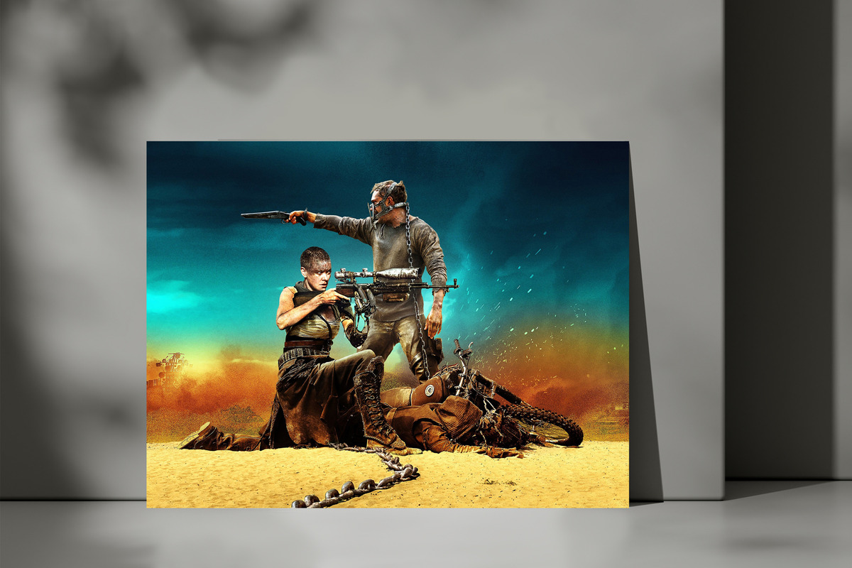 Cuadro Mad Max 388 50x70 Lienzo Memoestampados - Imagen 3