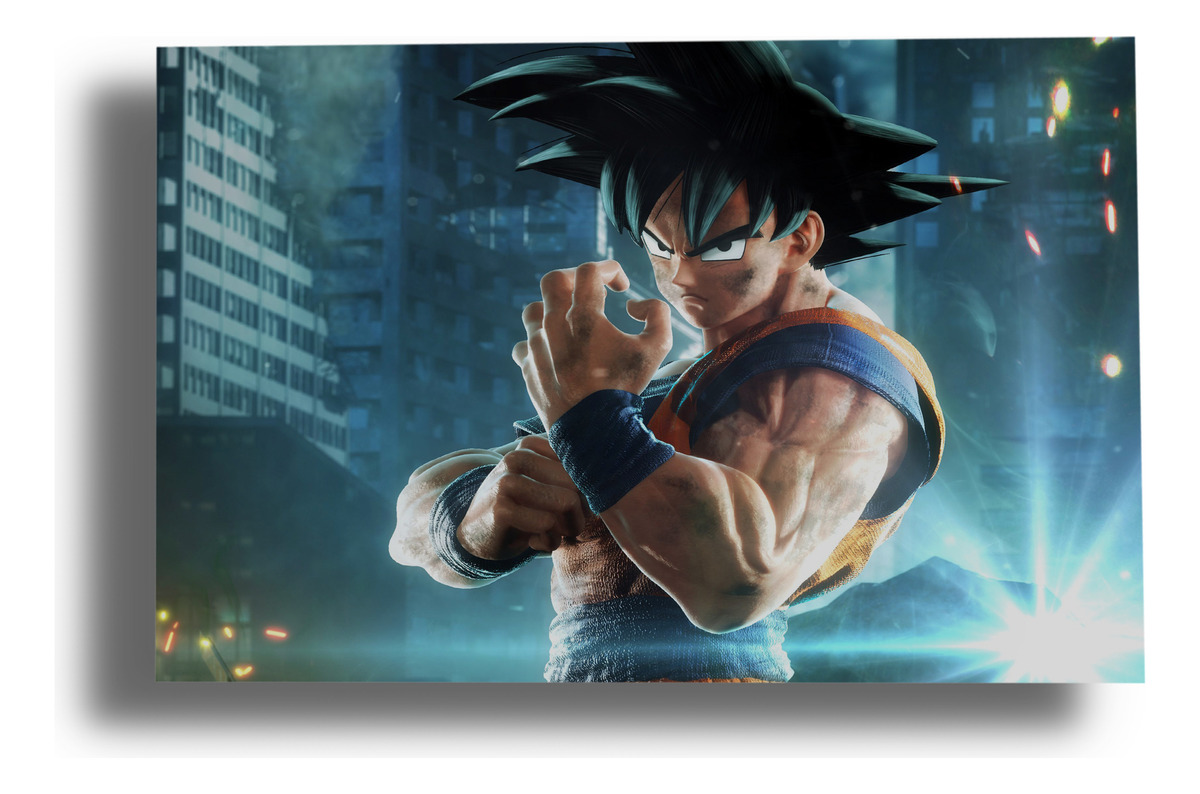 Cuadro Goku Dbz 581 70x100 Mdf Memoestampados