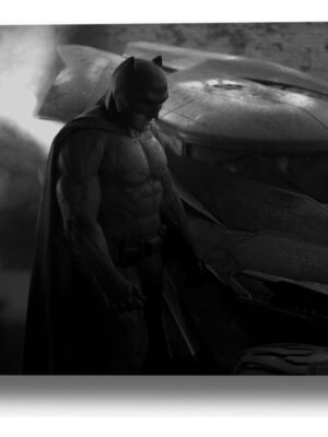 Cuadro Batman Batimovil 338 70x100 Mdf Memoestampados