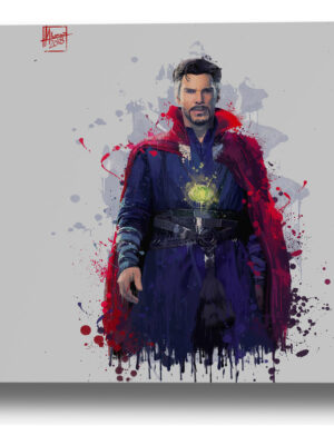 Cuadro Doctor Strange Avengers 90 50x70 Mdf Memoestampados