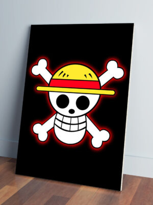 Cuadro 211 One Piece 30x40 Mdf Memoestampados