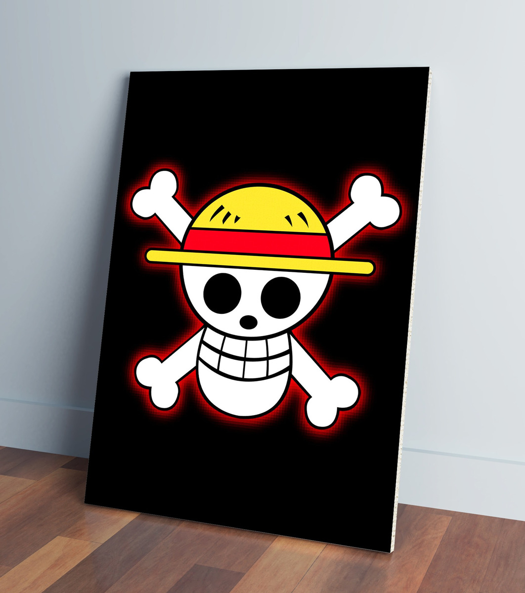 Cuadro 211 One Piece 30x40 Mdf Memoestampados