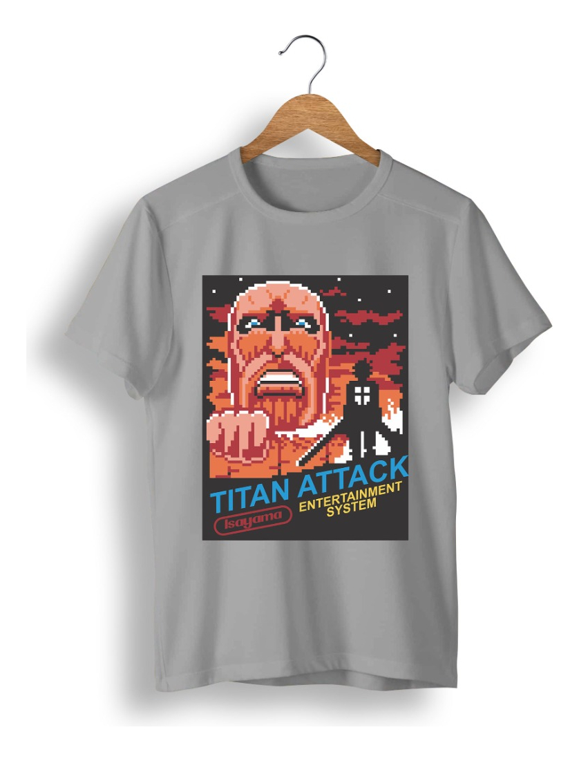 Remera: Titan Attack Nes Memoestampados - Imagen 25