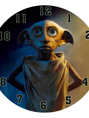 Reloj En Mdf De 3mm 40 Cm Diametro Harry Potter Dobby 20